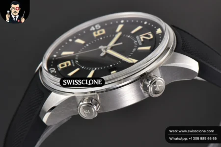 Rolex Polaris Geographic 42mm JQKF Black Dial Black Rubber High Resolution View