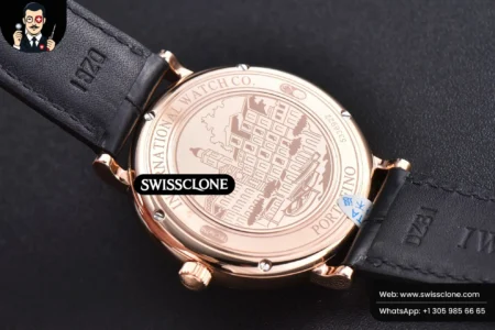 Rolex Portofino ‘150 Years’ 40mm V7F Blue Dial Markers Black Leather A2892/SW200 High Resolution View