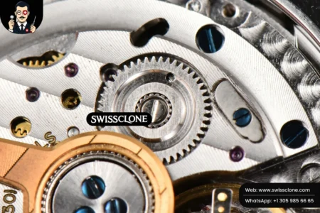 Rolex Rendez Vous Moon 34mm GF Diamond White Textured Dial Black Leather High Resolution View