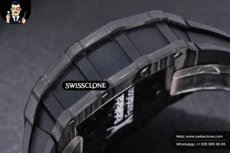 Richard Mille RM035 02 KVF Skeleton Dial White on Black Rubber MIYOTA8215 High Resolution View