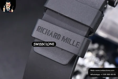 Richard Mille RM035 02 KVF Skeleton Dial White on Black Rubber MIYOTA8215 High Resolution View