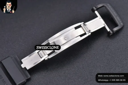 Richard Mille RM035 02 KVF Skeleton Dial White on Black Rubber MIYOTA8215 High Resolution View