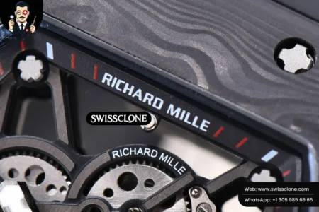 Richard Mille RM035 02 KVF Skeleton Dial White on Black Rubber MIYOTA8215 High Resolution View
