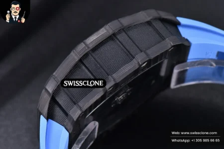 Richard Mille RM035 02 KVF Skeleton Dial Red on Blue Rubber MIYOTA8215 High Resolution View