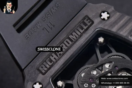 Richard Mille RM035 02 KVF Skeleton Dial Red on Black Rubber MIYOTA8215 High Resolution View