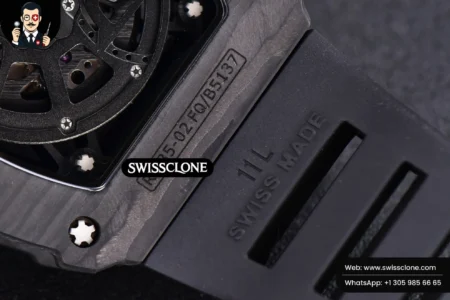 Richard Mille RM035 02 KVF Skeleton Dial Red on Black Rubber MIYOTA8215 High Resolution View
