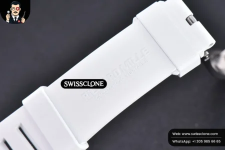 Richard Mille RM035 02 KVF Skeleton Dial Red on White Rubber MIYOTA8215 High Resolution View