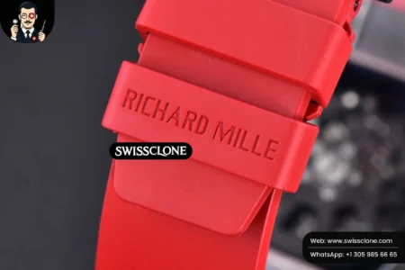 Richard Mille RM035 02 KVF Skeleton Dial Red on Red Rubber MIYOTA8215 High Resolution View