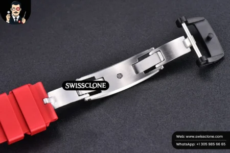 Richard Mille RM035 02 KVF Skeleton Dial Red on Red Rubber MIYOTA8215 High Resolution View