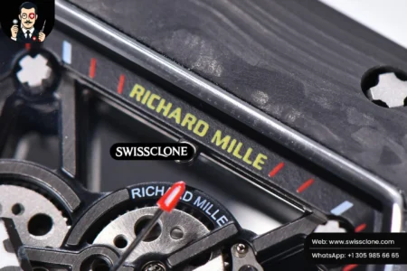 Richard Mille RM035 02 KVF Skeleton Dial Red on White Rubber MIYOTA8215 High Resolution View