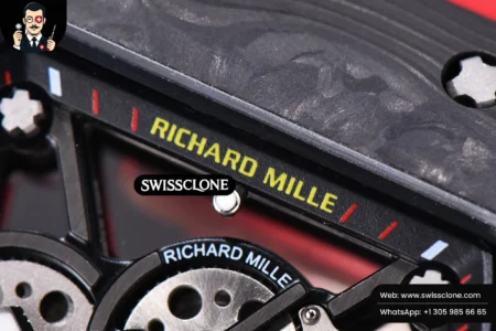 Richard Mille RM035 02 KVF Skeleton Dial Red on Red Rubber MIYOTA8215 High Resolution View