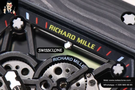 Richard Mille RM035 02 KVF Skeleton Dial Red on Green Camouflage Rubber MIYOTA8215 High Resolution View
