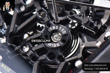 Richard Mille RM035 02 KVF Skeleton Dial Red on Red Rubber MIYOTA8215 High Resolution View