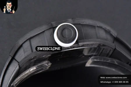 Richard Mille RM055 Real NTPT 42mm RMF White Skeleton Dial Black Rubber RMUL2 High Resolution View