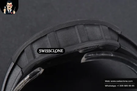 Richard Mille RM055 Real NTPT 42mm RMF White Skeleton Dial Black Rubber RMUL2 High Resolution View