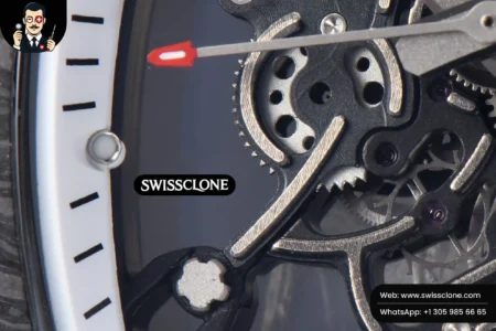 Richard Mille RM055 Real NTPT 42mm RMF White Skeleton Dial Black Rubber RMUL2 High Resolution View
