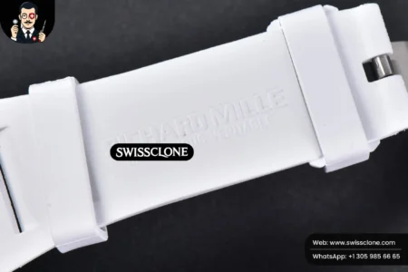 Richard Mille RM055 Real NTPT 42mm RMF Blue Skeleton Dial White Rubber RMUL2 High Resolution View