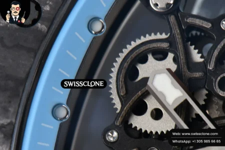 Richard Mille RM055 Real NTPT 42.7mm BBRF Blue Skeleton Dial Blue Rubber RMUL2 High Resolution View