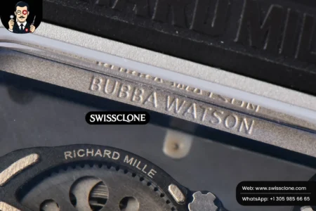 Richard Mille RM055 42.7mm BBRF Black NTPT White Skeleton Dial White Rubber RMUL2 High Resolution View