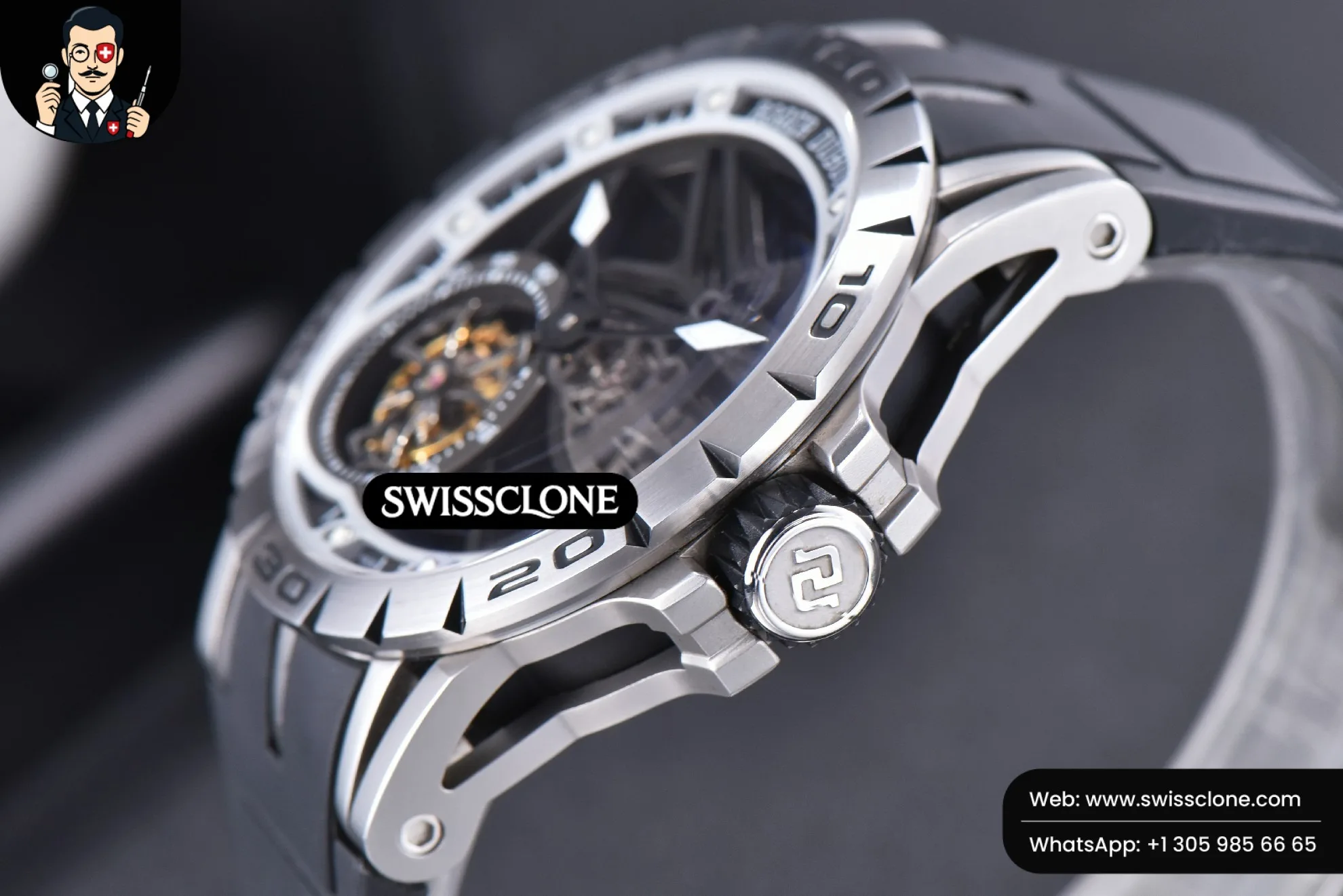 Excalibur Sports Tourbillon Super Clone - 11