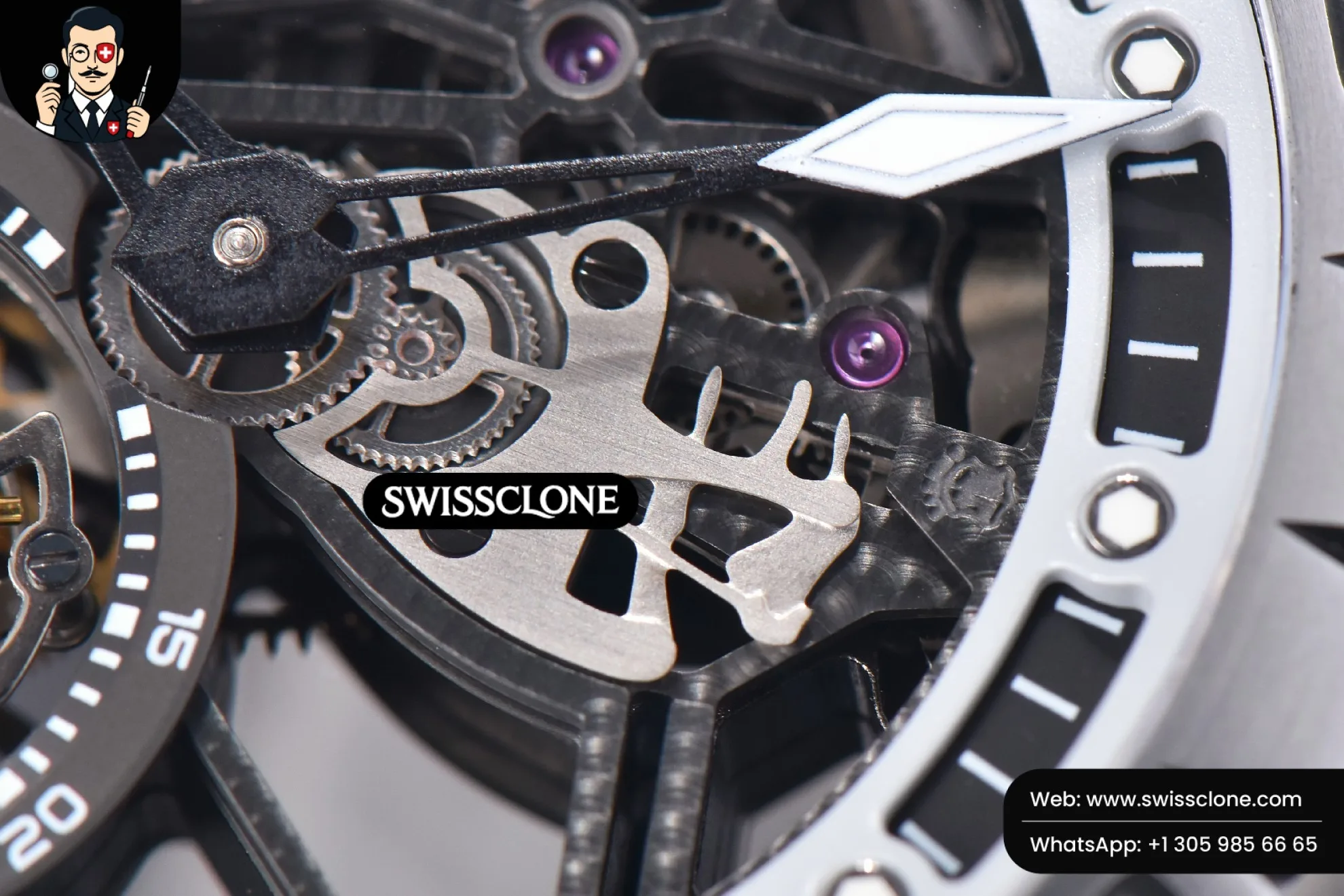 Excalibur Sports Tourbillon Super Clone - 6