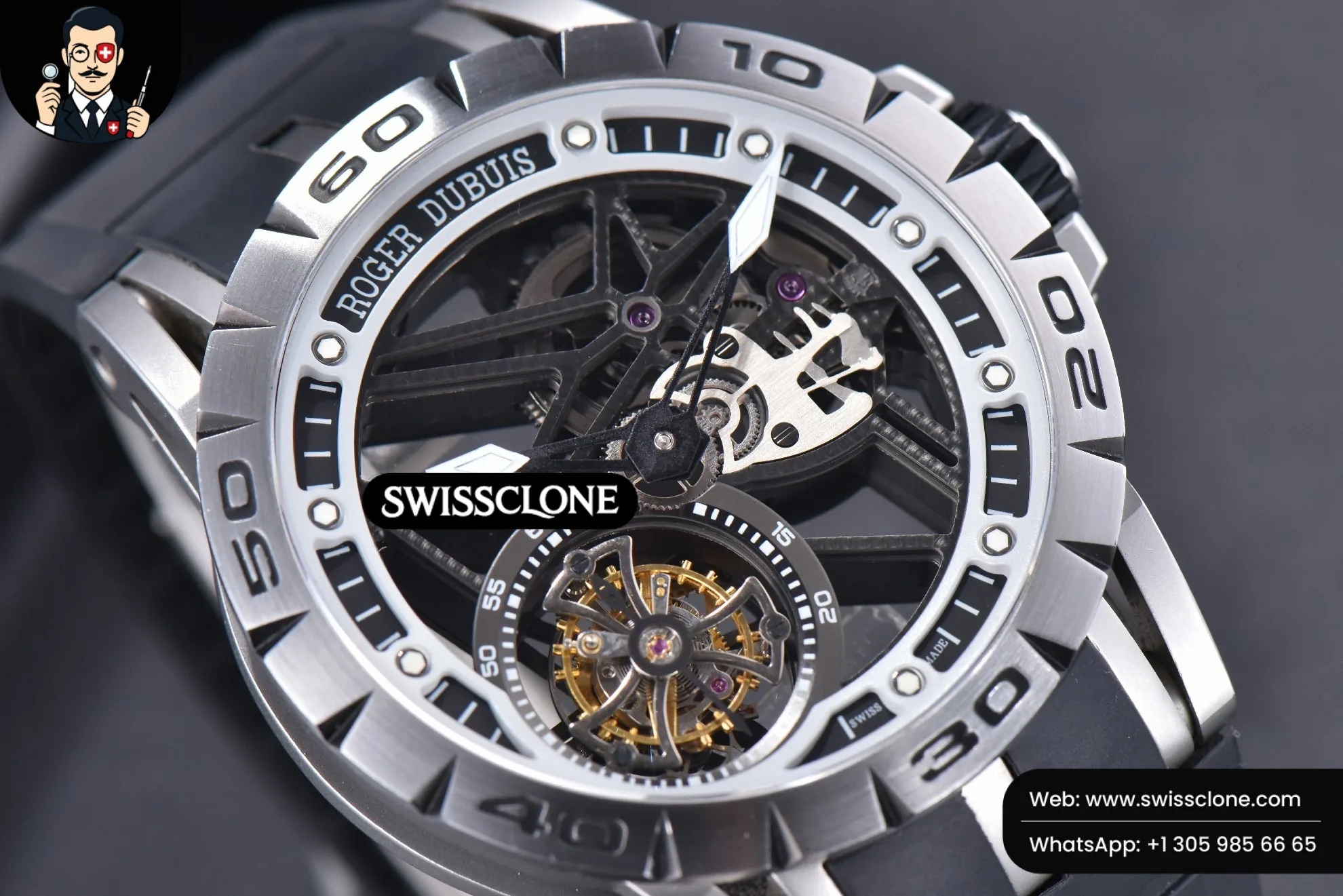Excalibur Sports Tourbillon Super Clone - 7