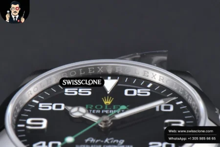 Rolex AirKing 126900 904L 40mm J Black Dial Oyster (VSF) High Resolution View