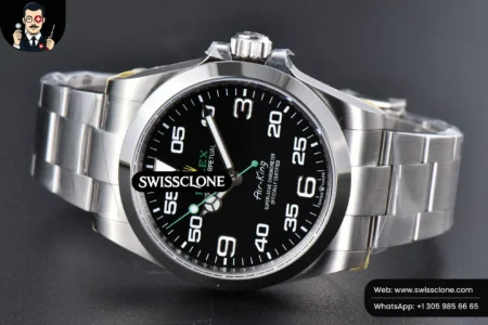 Rolex AirKing 126900 904L 40mm J Black Dial Oyster (VSF) High Resolution View
