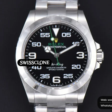 Rolex AirKing 126900 40mm Black Dial On High Resolution View