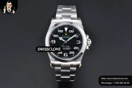 Rolex AirKing 126900 904L 40mm J Black Dial Oyster (VSF) High Resolution View