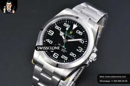 Rolex AirKing 126900 904L 40mm J Black Dial Oyster (VSF) High Resolution View