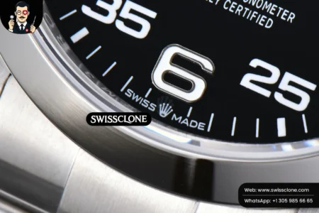 Rolex AirKing 126900 904L 40mm J Black Dial Oyster (VSF) High Resolution View