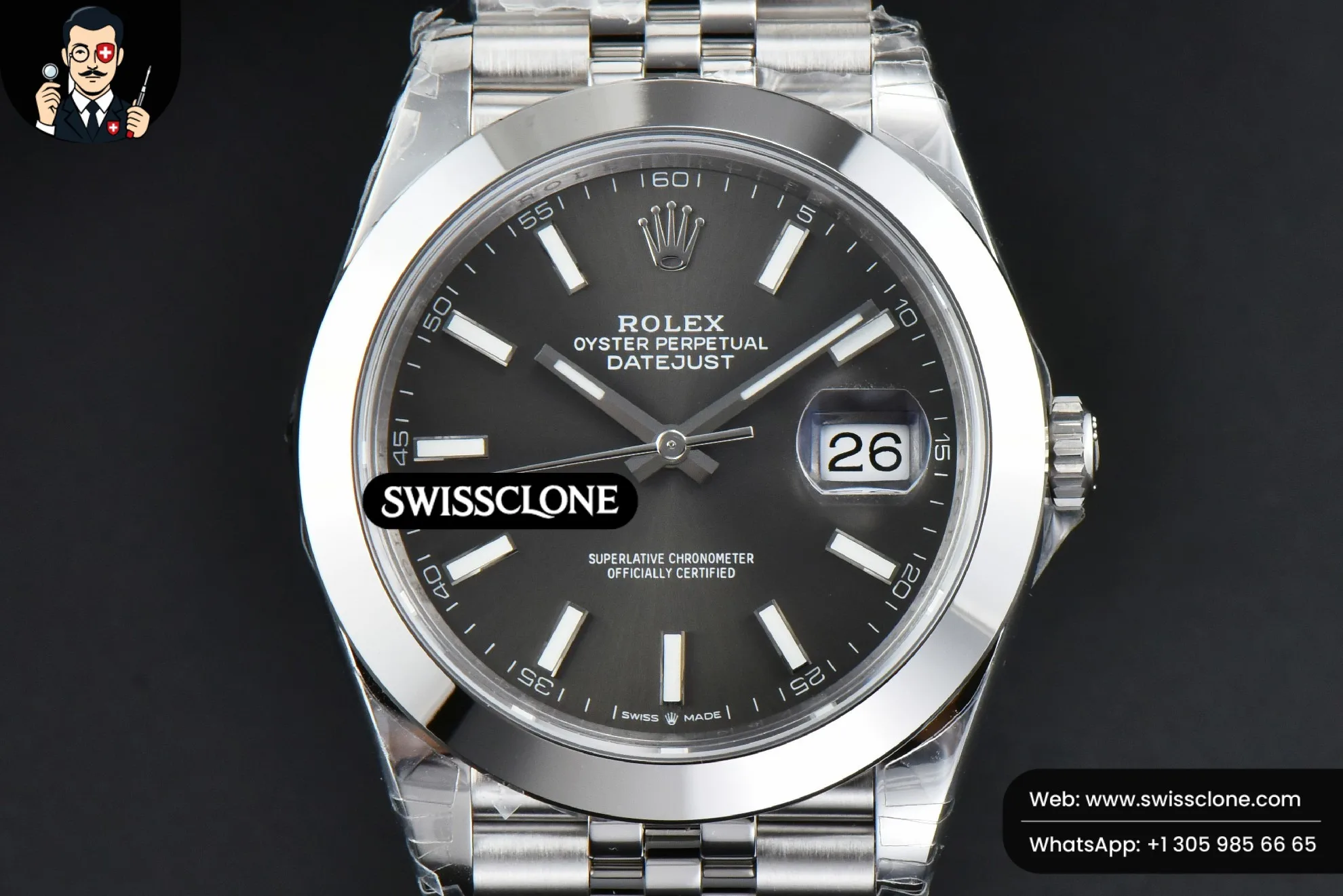 DateJust 126300 Super Clone