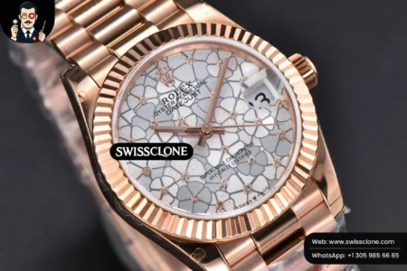 DateJust 31MM A2824 Super Clone - 12