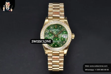 DateJust 31MM A2824 Super Clone - 2
