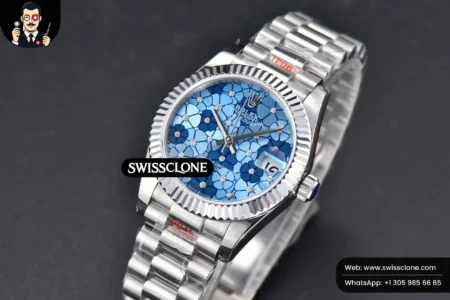 DateJust 31MM A2824 Super Clone - 4