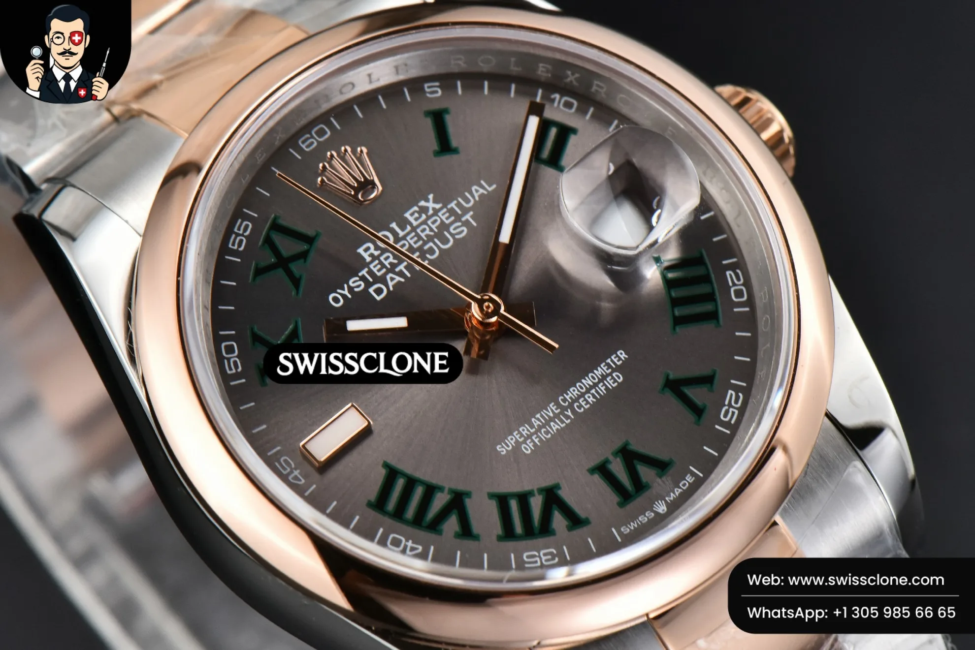 Datejust A2824 Super Clone - 10