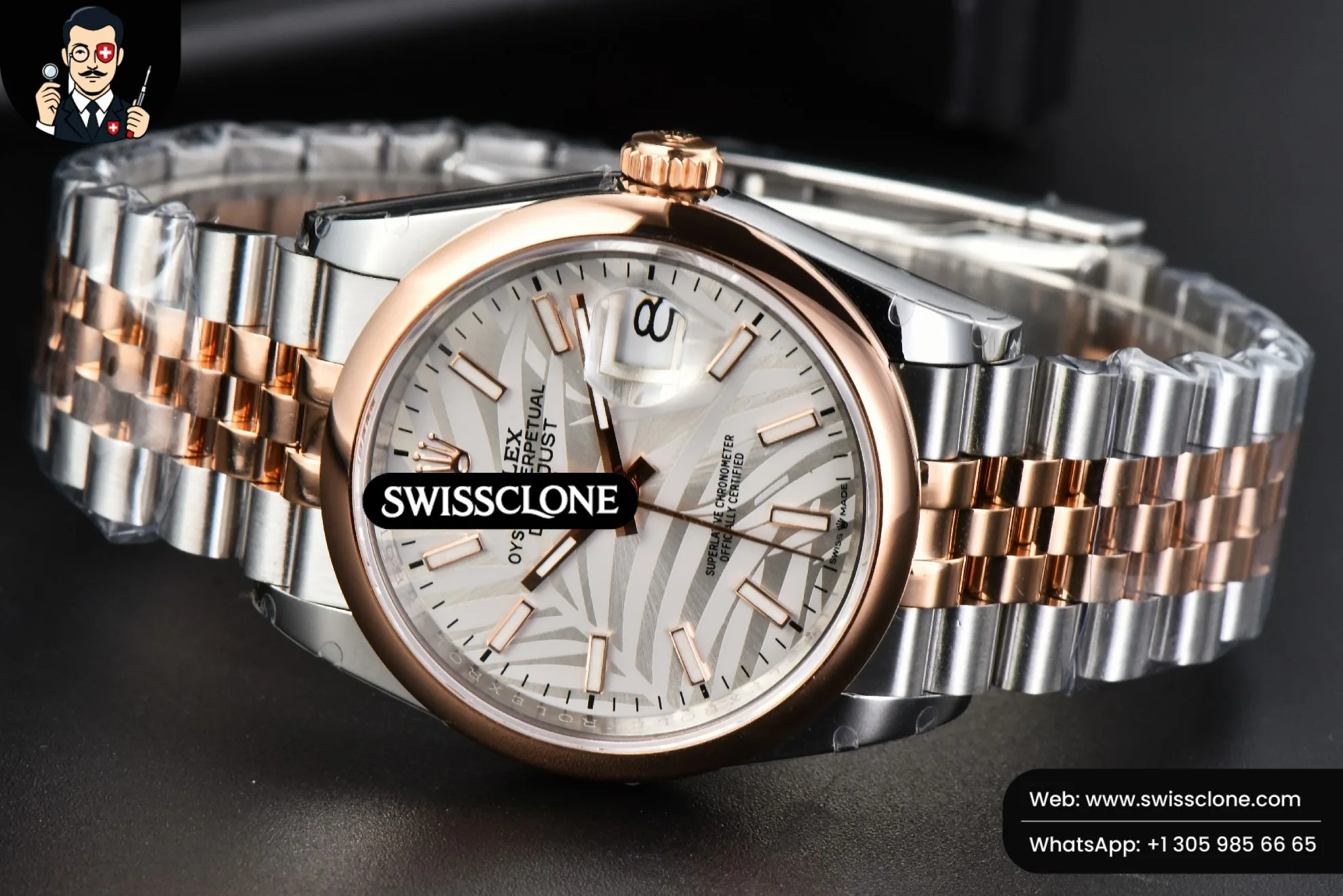DateJust 36MM A2824 Super Clone - 13