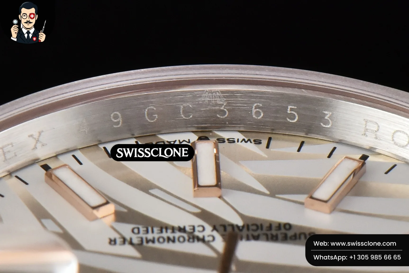 Datejust 36MM A2824 Super Clone - 13