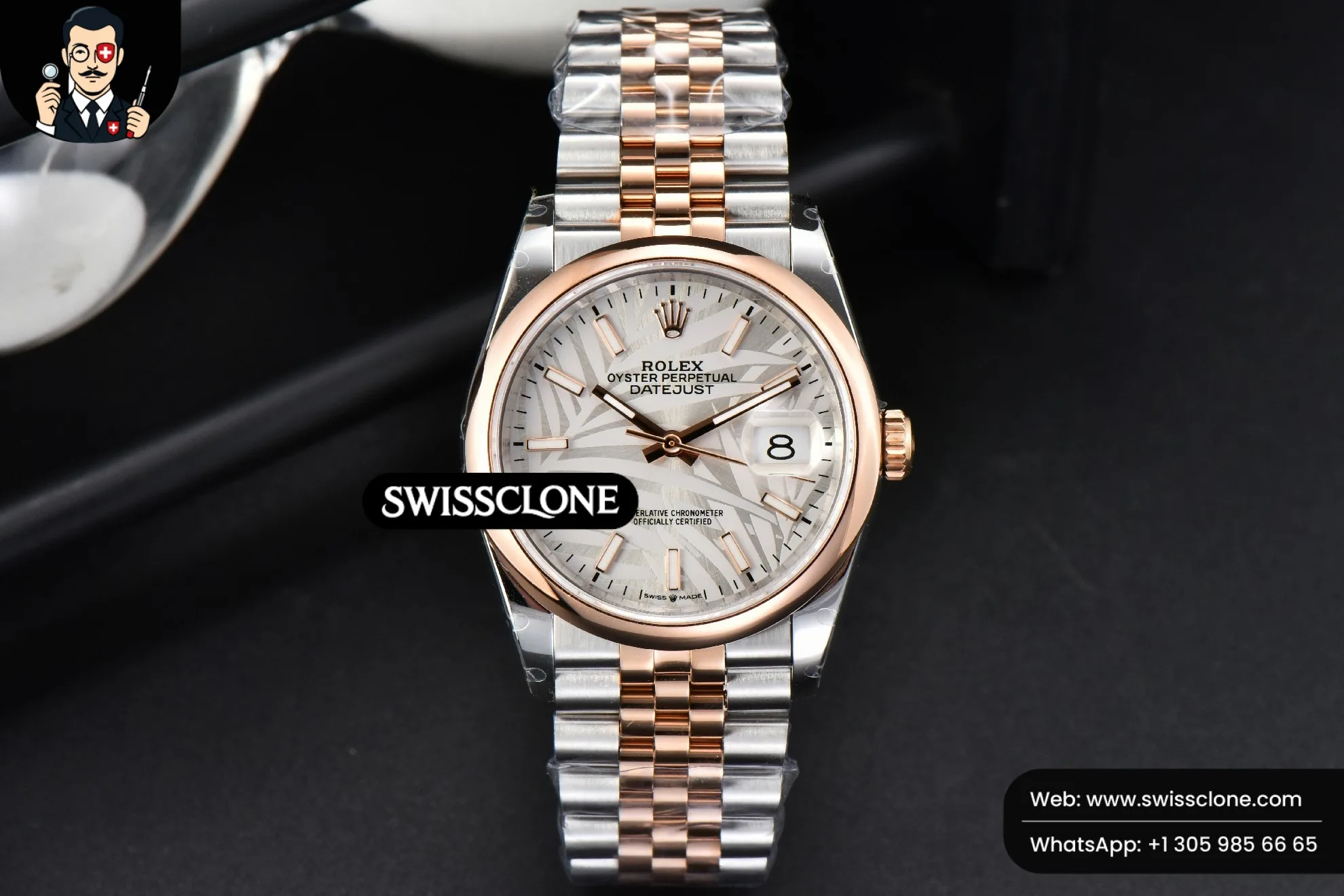 DateJust 36MM A2824 Super Clone - 2