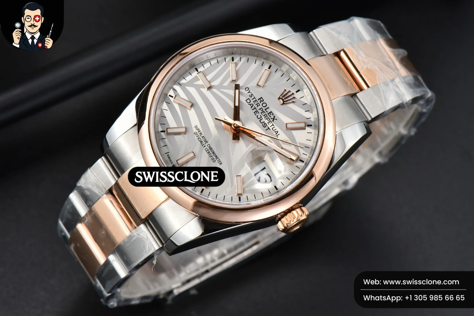 Datejust 36MM A2824 Super Clone - 3