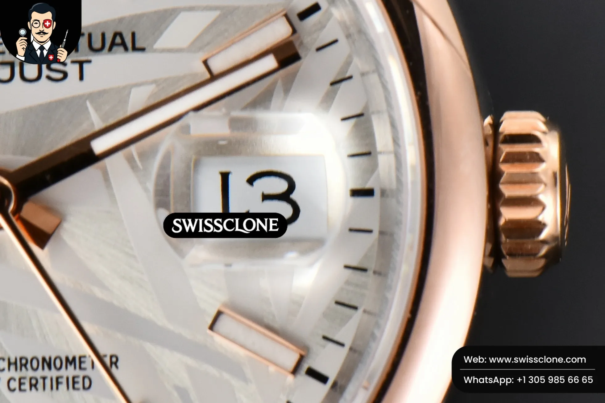 Datejust 36MM A2824 Super Clone - 9