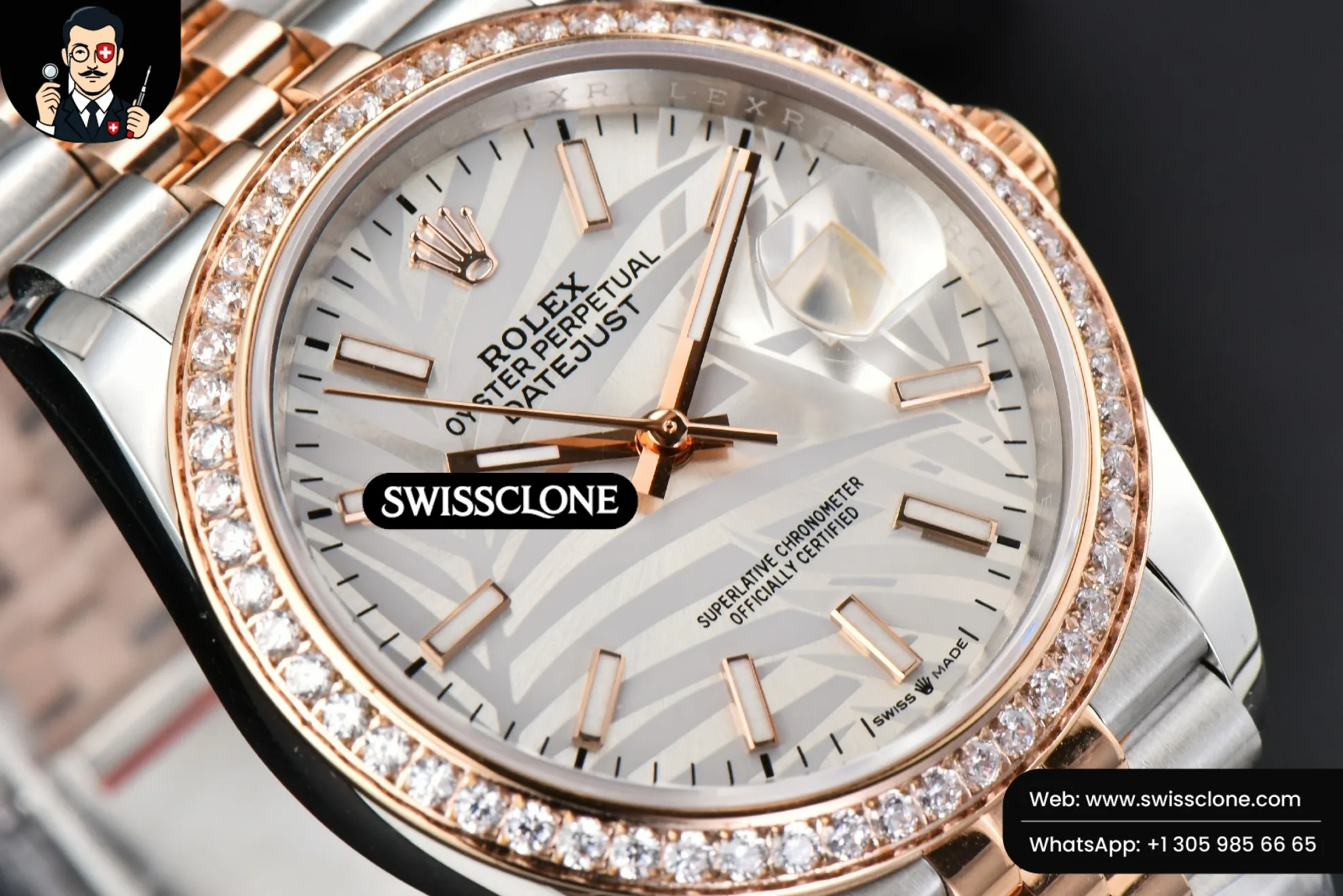 DateJust 36MM A2824 Super Clone - 10