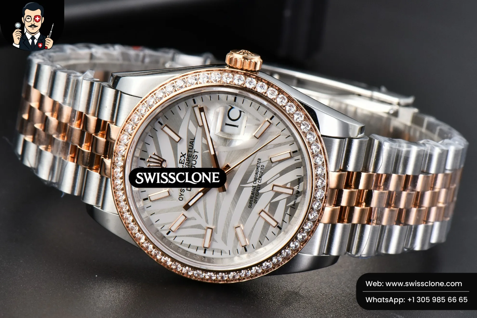 DateJust 36MM A2824 Super Clone - 13