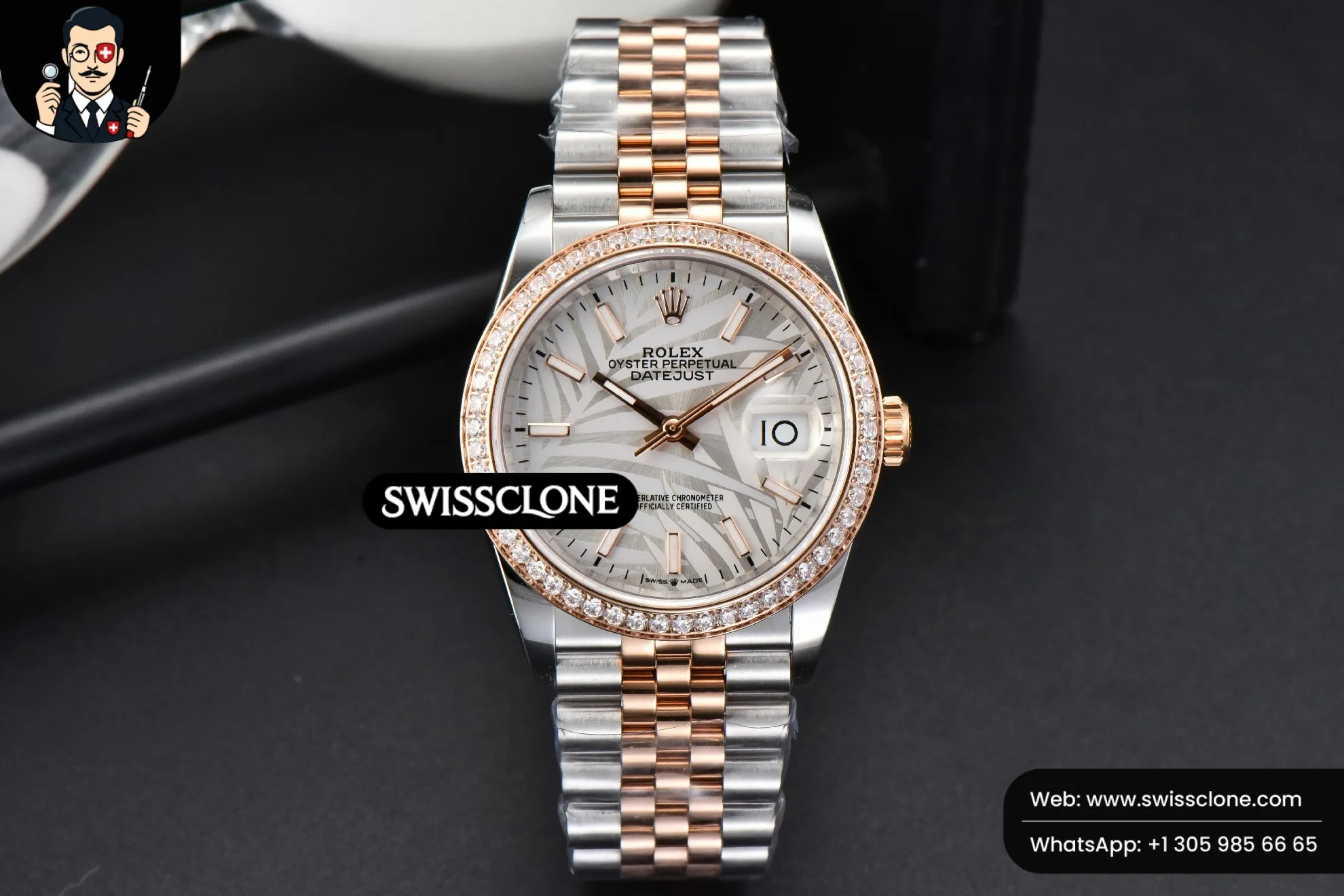 DateJust 36MM A2824 Super Clone - 2