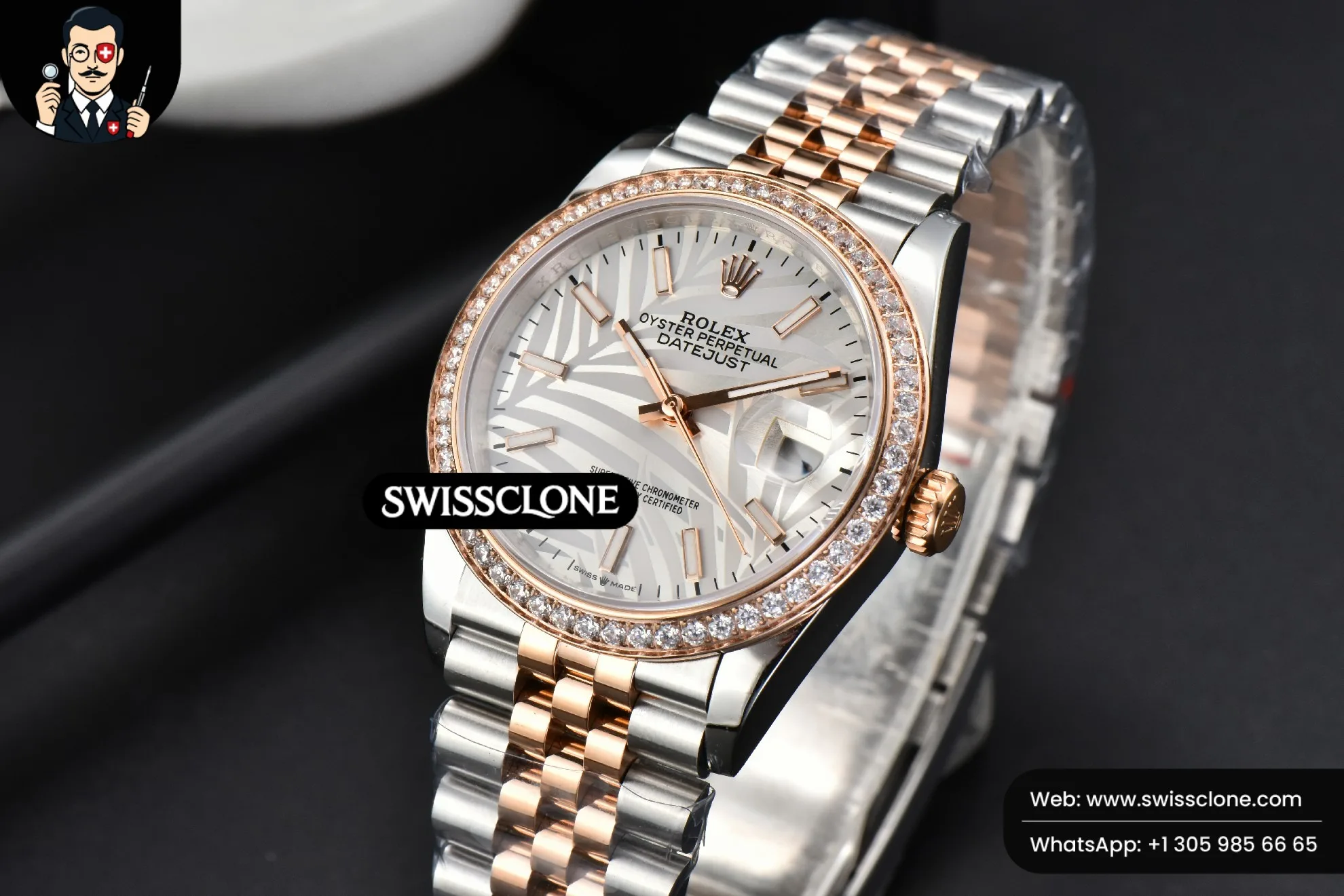 DateJust 36MM A2824 Super Clone - 3