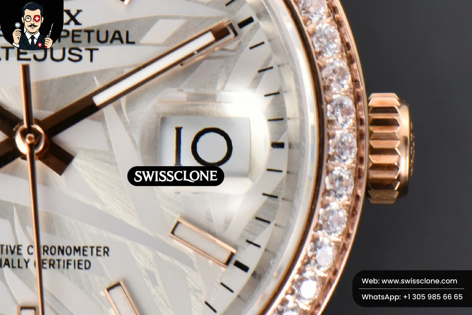 DateJust 36MM A2824 Super Clone - 8