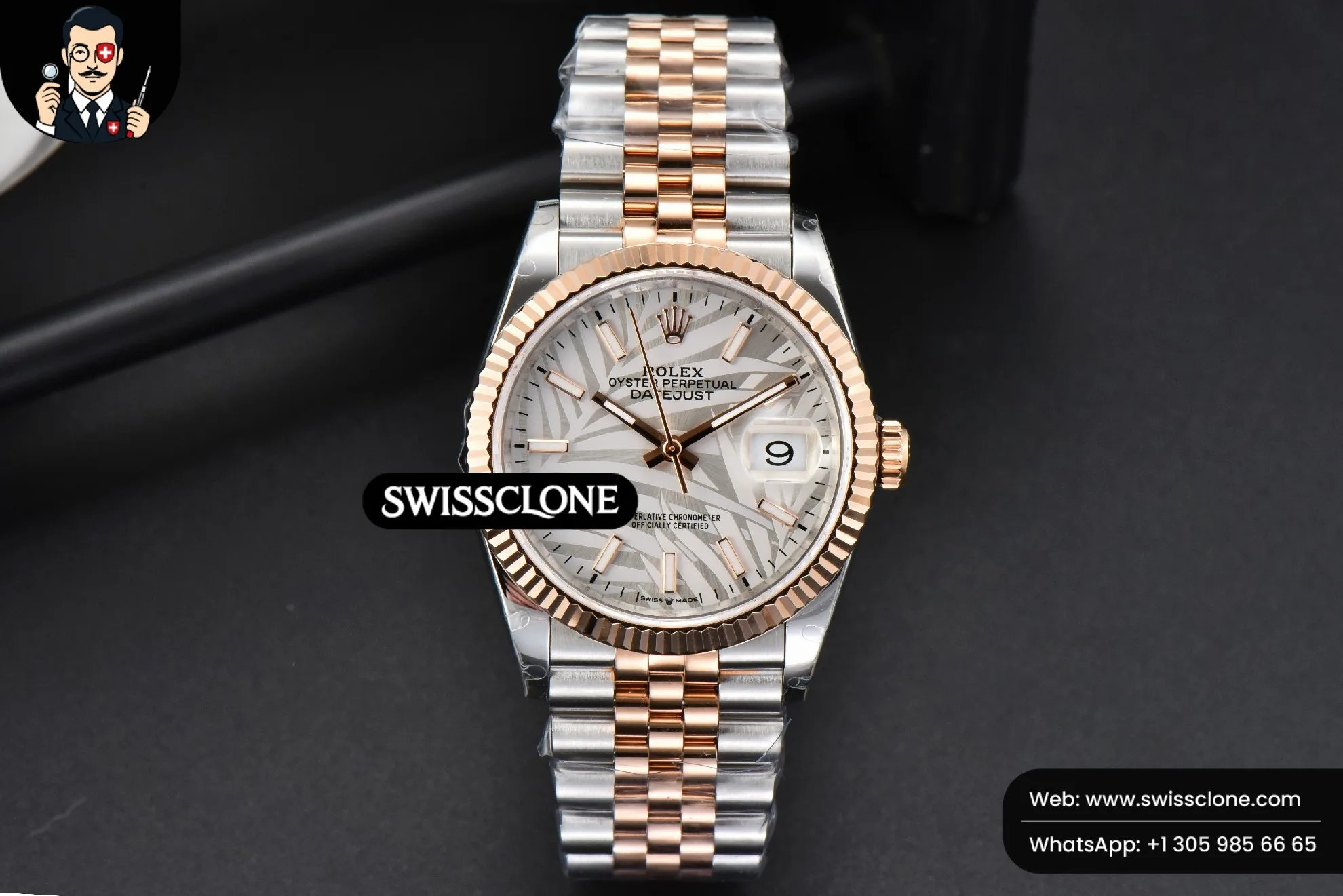 DateJust 36MM A2824 Super Clone - 2