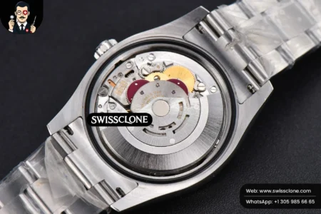 Rolex DateJust 36mm Smooth Bezel Blue Dial Diamond Marker Oyster VR3235 High Resolution View