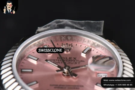 Rolex DateJust 28mm Ladies WF Pink Dial Jubilee High Resolution View